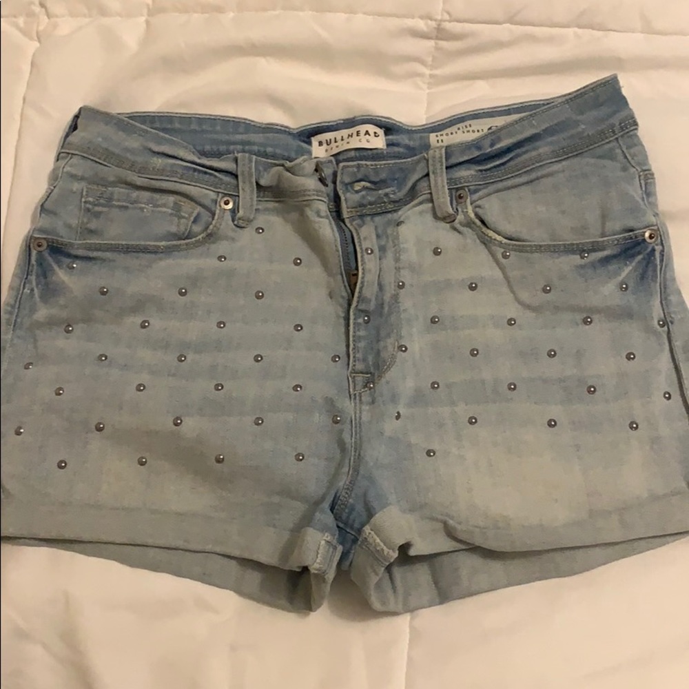 Studded shorts